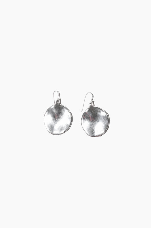 MOVEMENT DISC EARRINGS (STERLING SILVER)