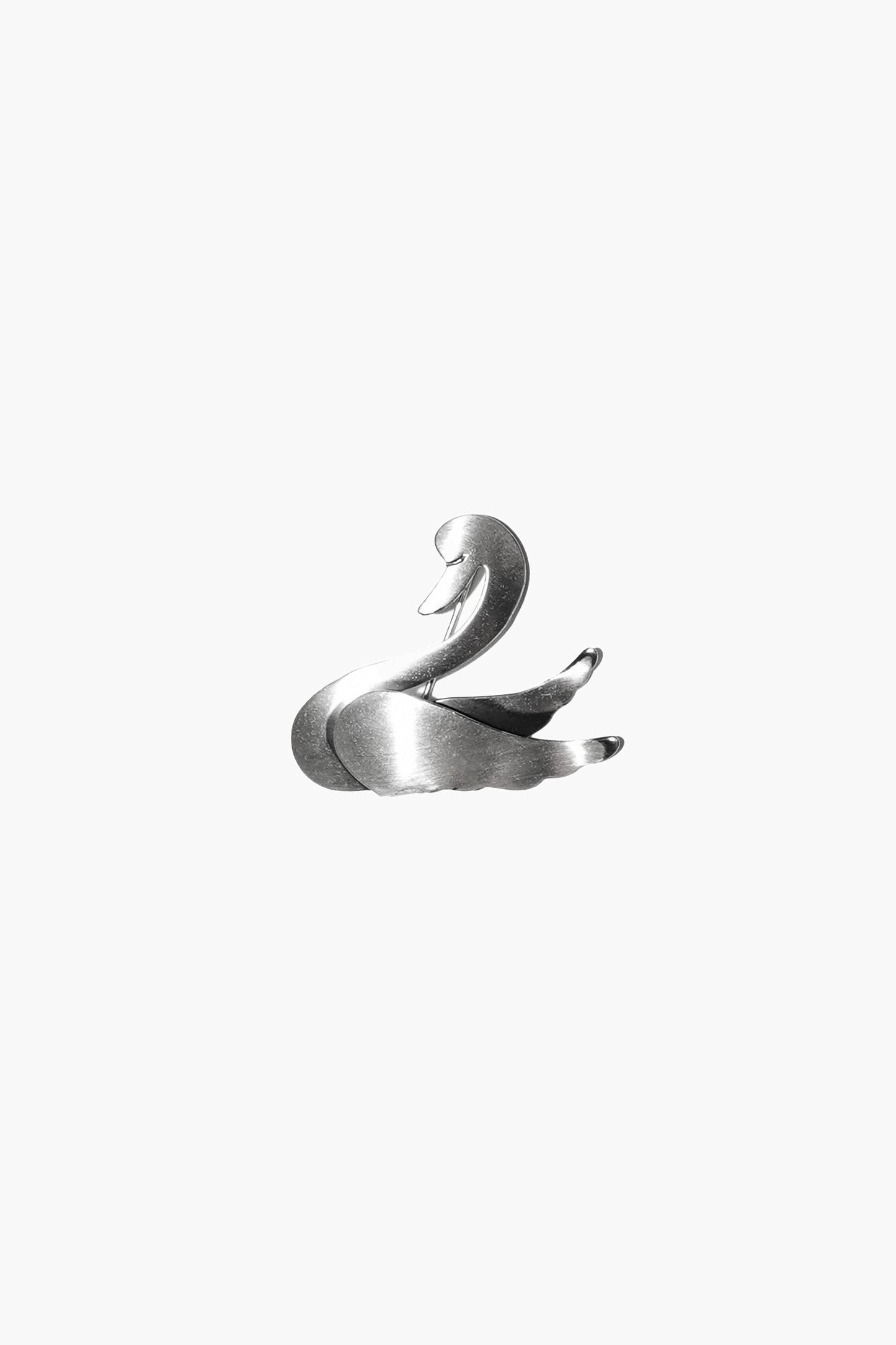 SWAN PIN (STERLING SILVER)