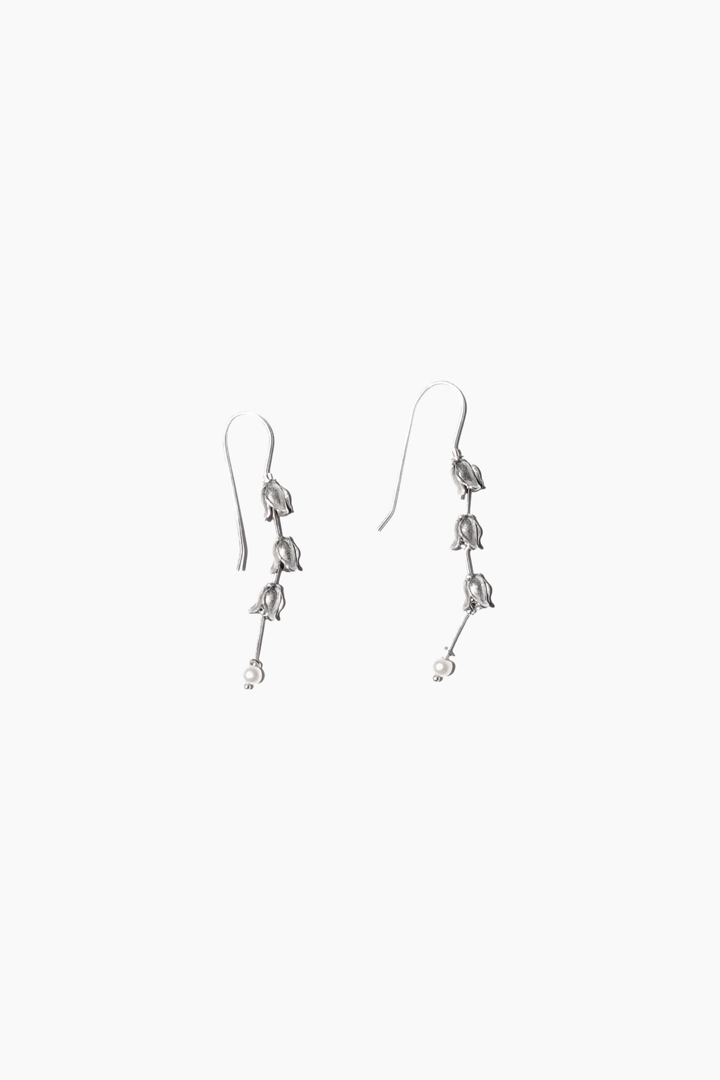 BABY'S BREATH EARRINGS (STERLING SILVER)
