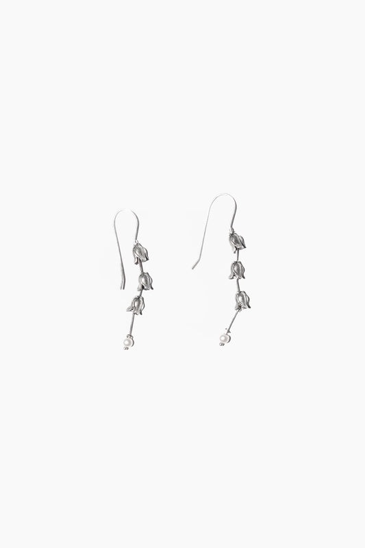 BABY'S BREATH EARRINGS (STERLING SILVER)