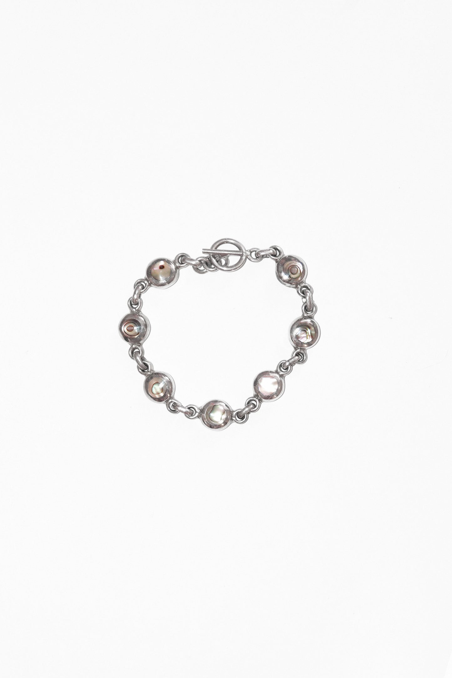 ABALONE BRACELET (STERLING SILVER) (#003)