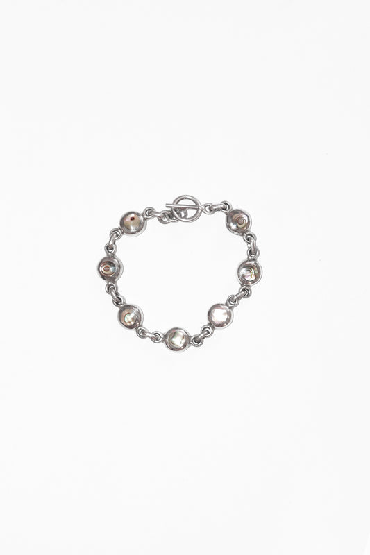 ABALONE BRACELET (STERLING SILVER) (#003)
