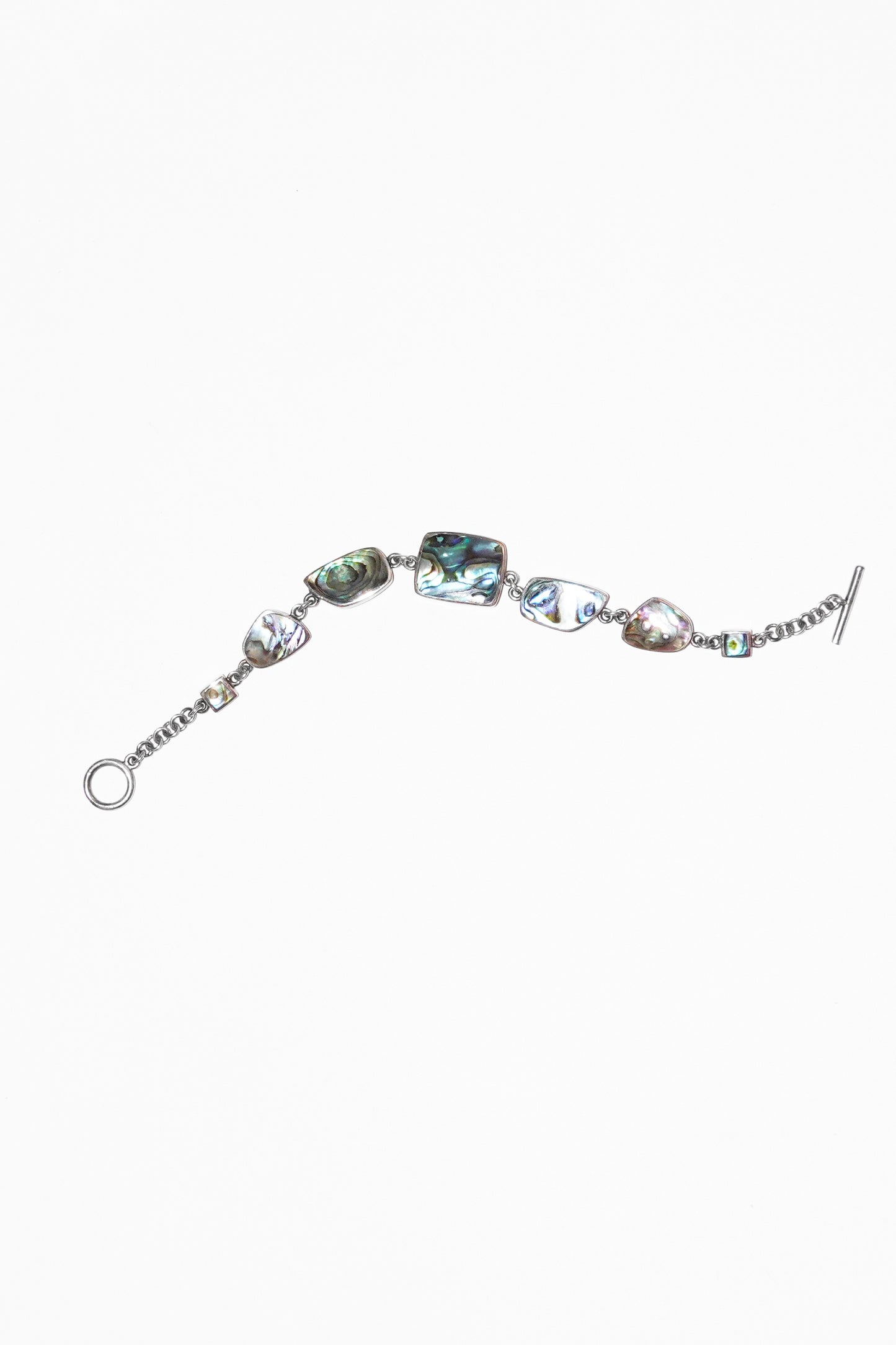 ABALONE BRACELET (STERLING SILVER) (#001)