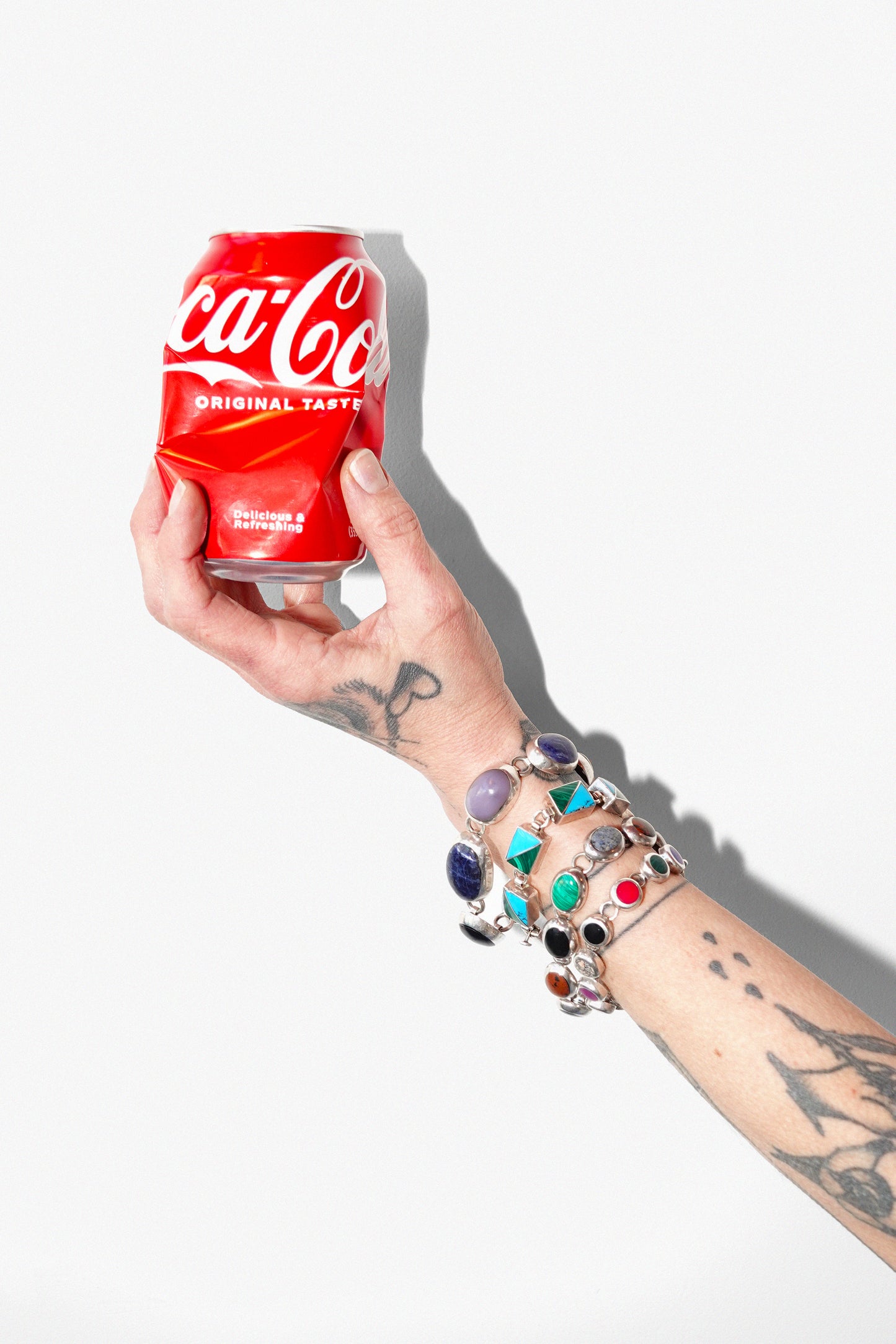 OVAL STONE BRACELET (STERLING SILVER) (#001)