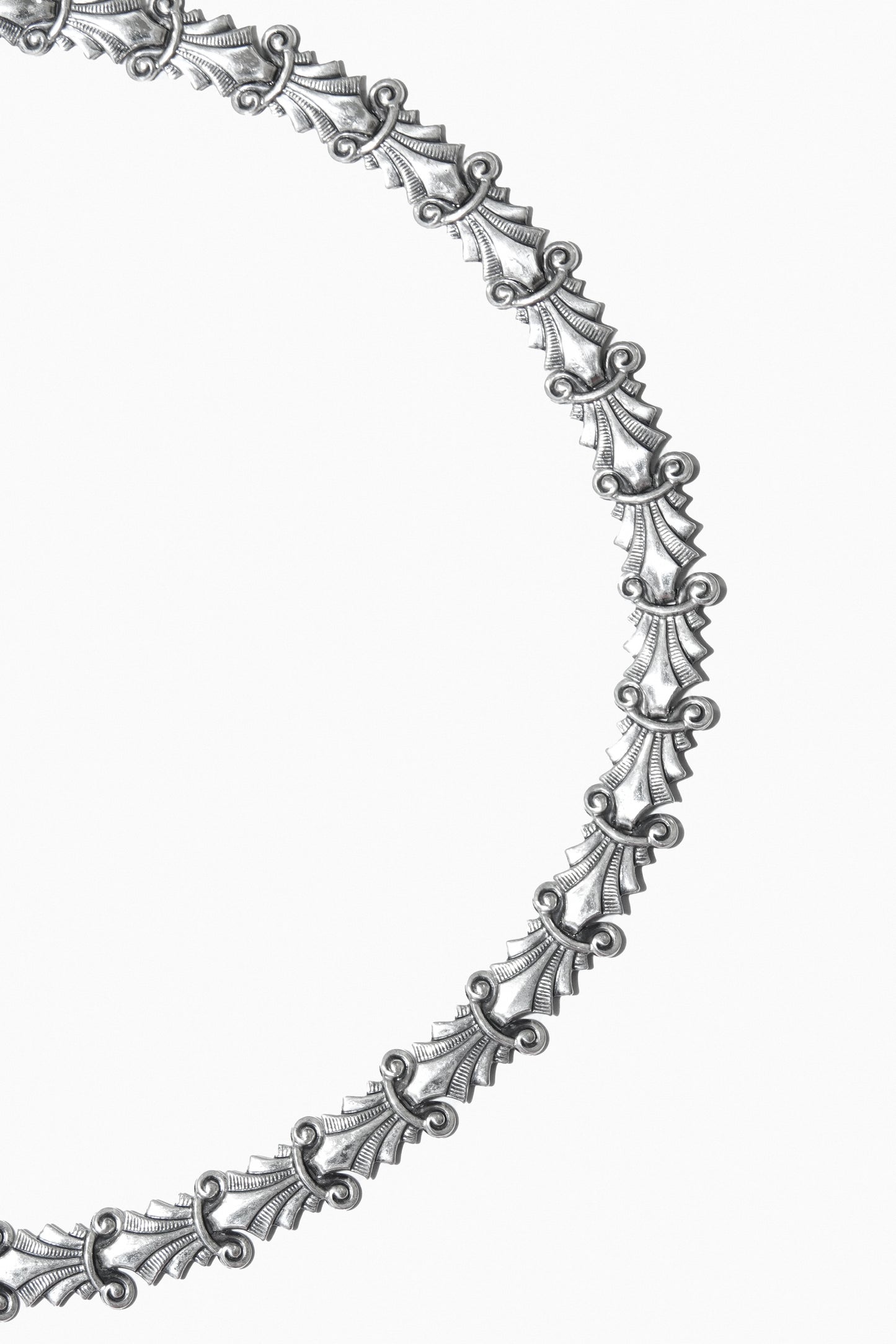 MODERNIST CHOKER NECKLACE (STERLING SILVER)