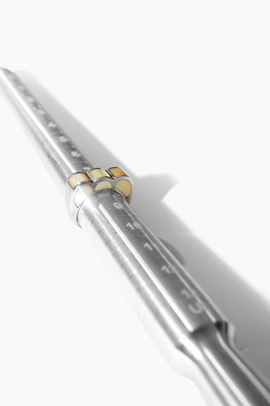 THREE HILLS ABALONE RING (STERLING SILVER)