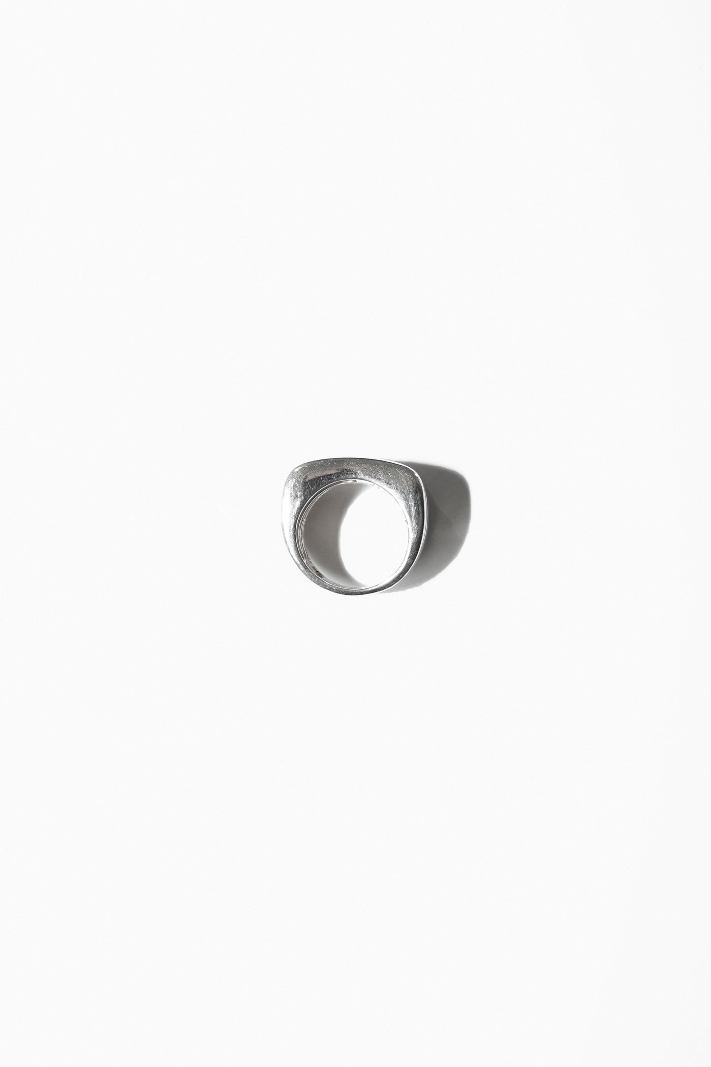 SQUARE BAND RING (STERLING SILVER)