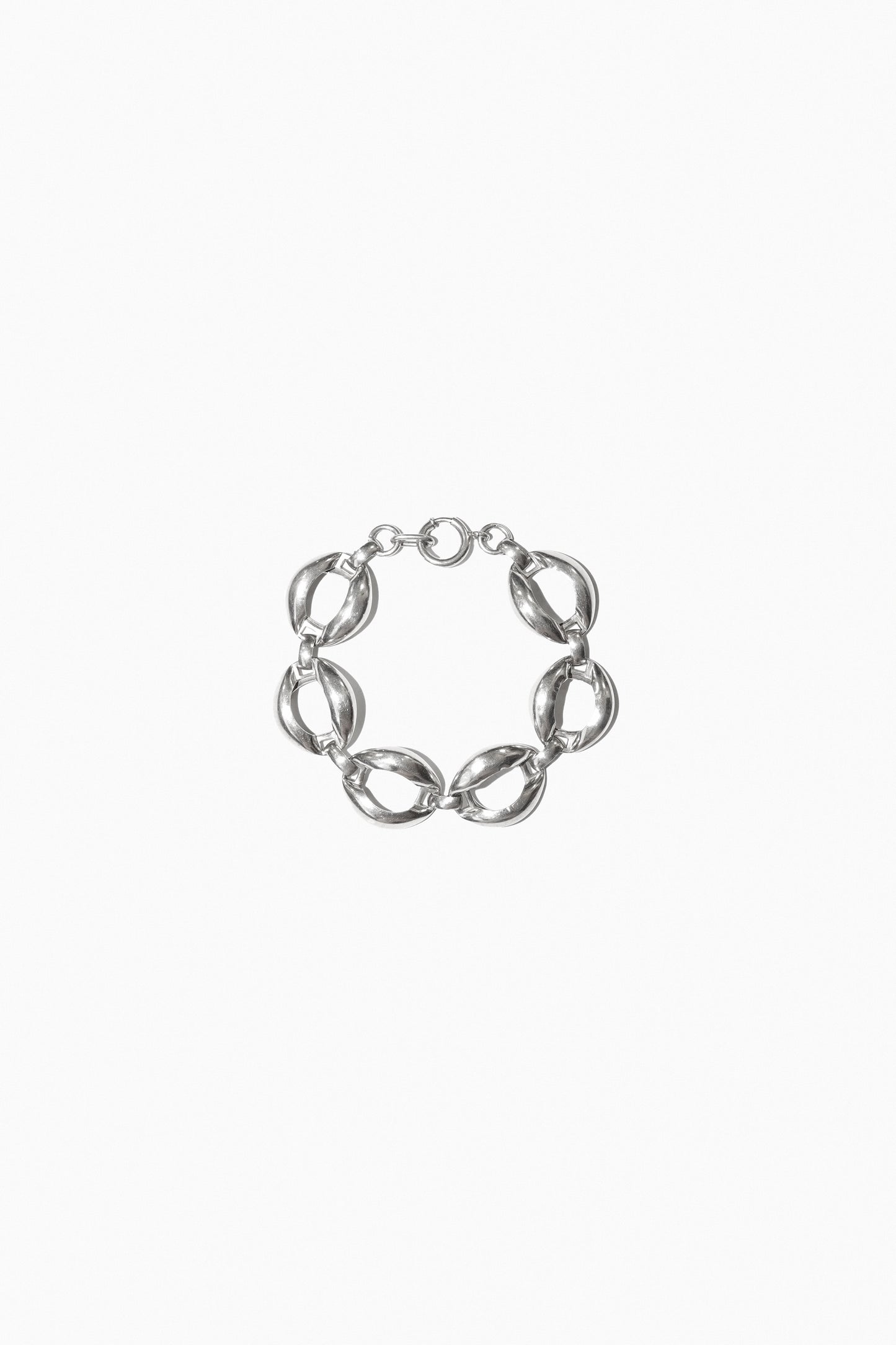 OPEN LINK BRACELET (STERLING SILVER)