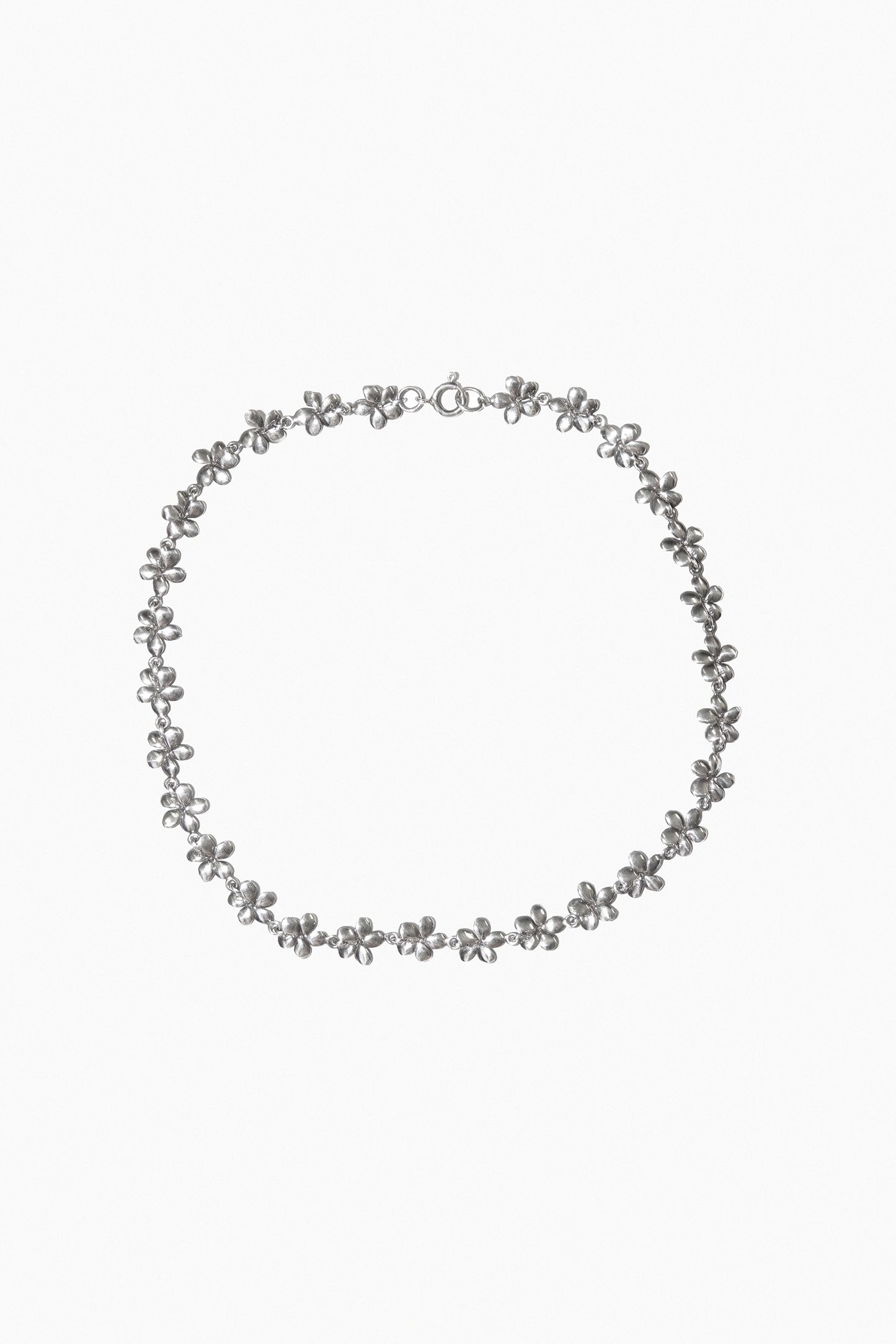 PLUMERIA NECKLACE (STERLING SILVER)