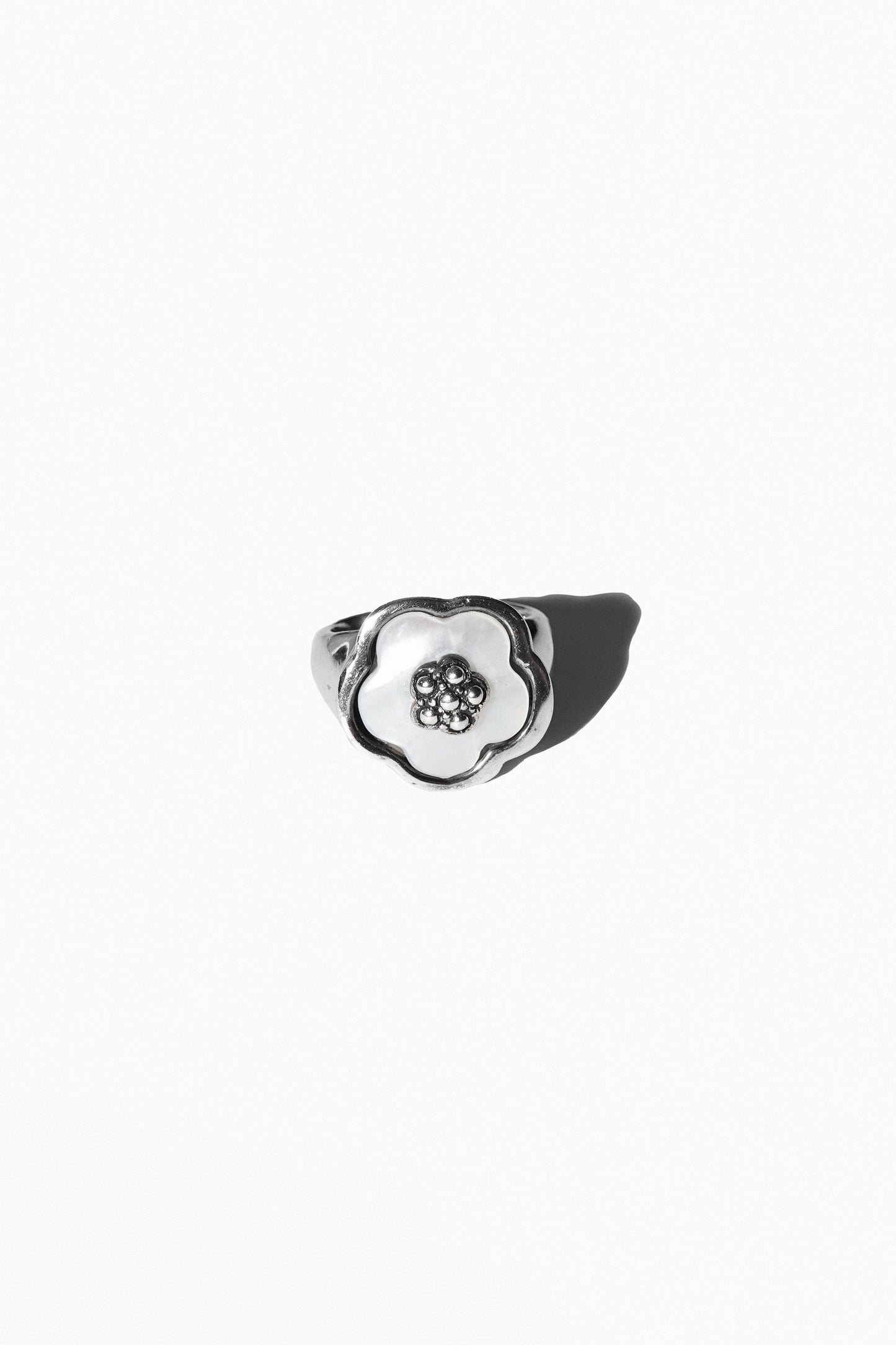 FLOWER FLOWER RING (STERLING SILVER)