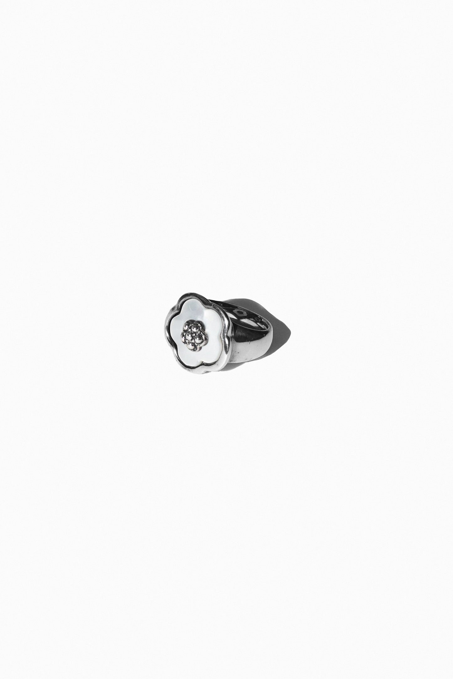 FLOWER FLOWER RING (STERLING SILVER)