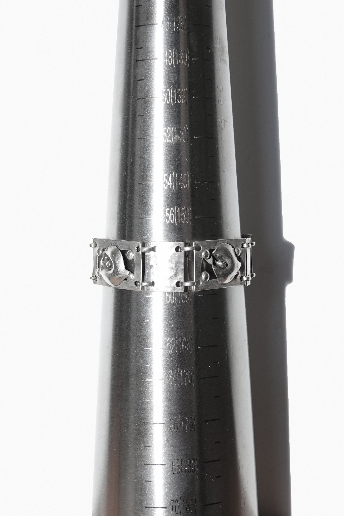 BLOCK LILY BRACELET (STERLING SILVER)