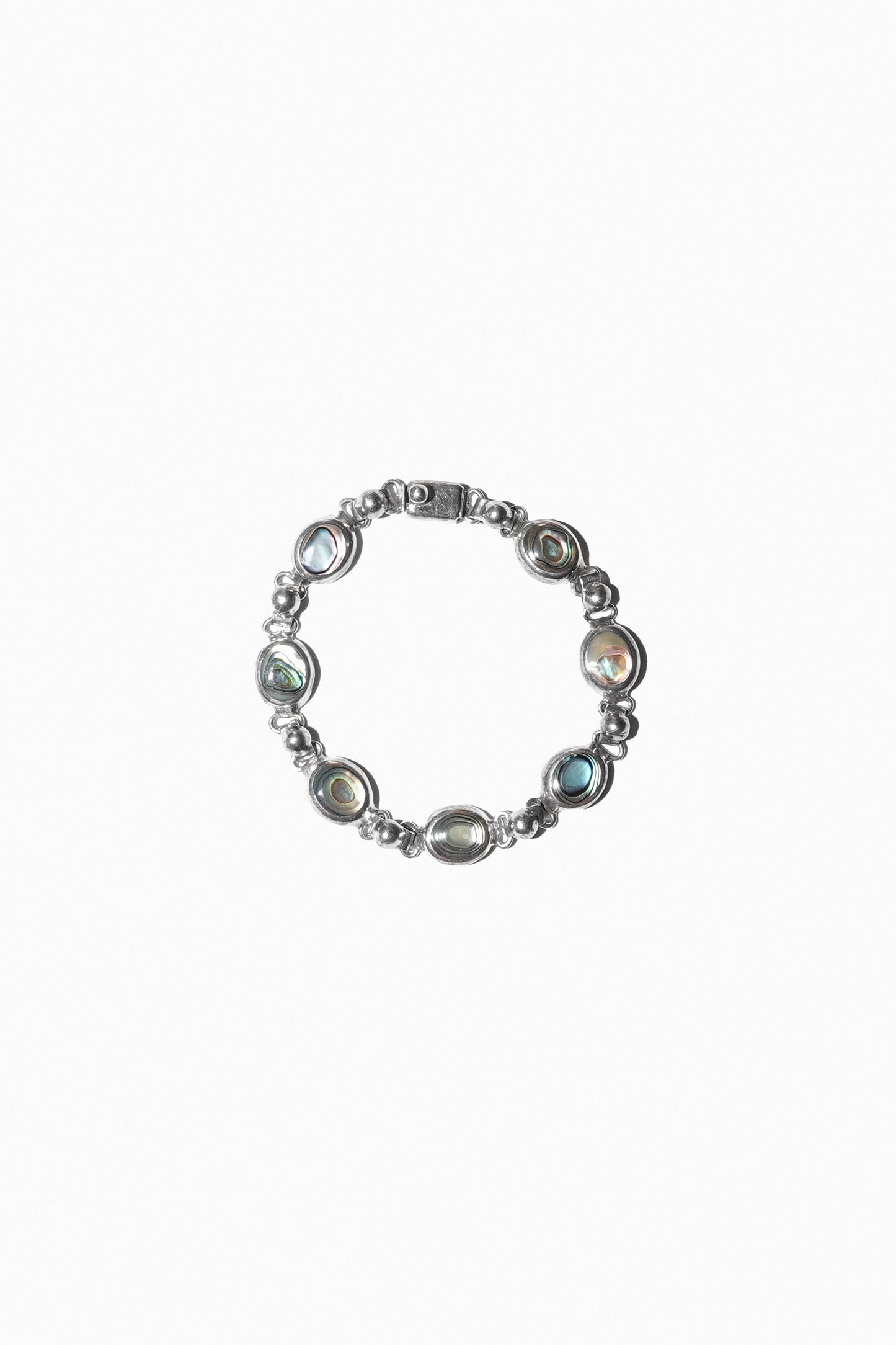ABALONE BRACELET (STERLING SILVER) (#004)