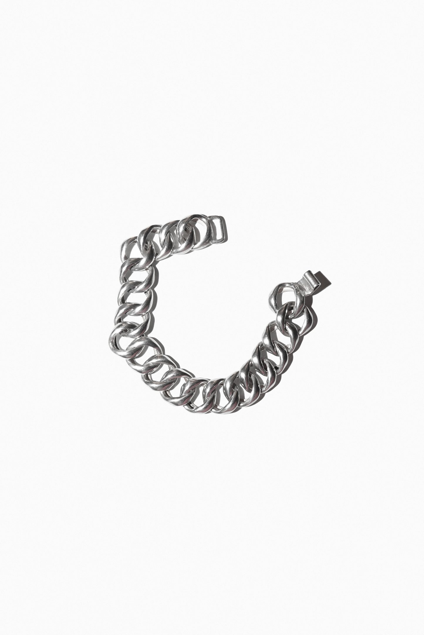 CHAIN LINK BRACELET (STERLING SILVER)