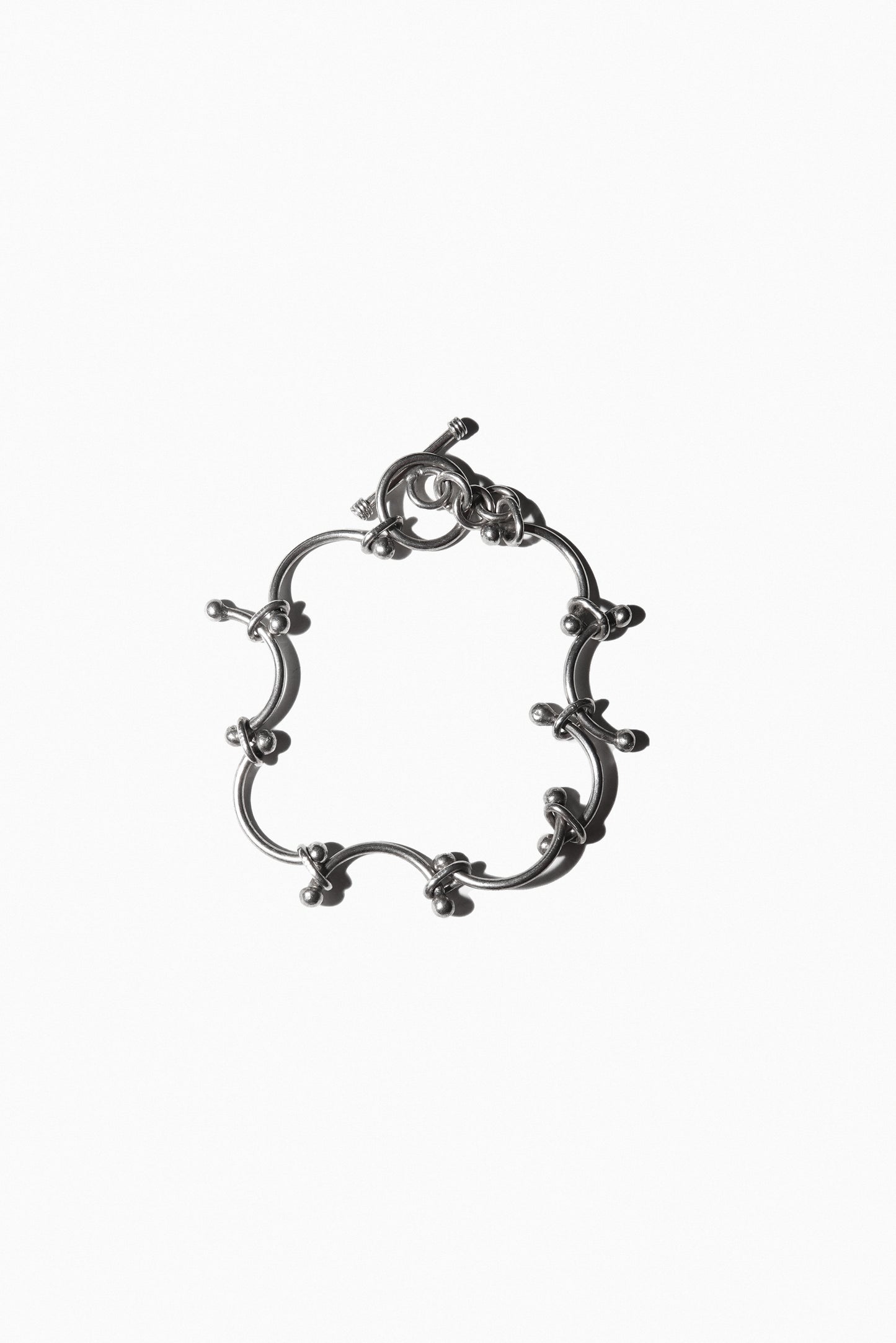 HALF CIRCLES BRACELET (STERLING SILVER)