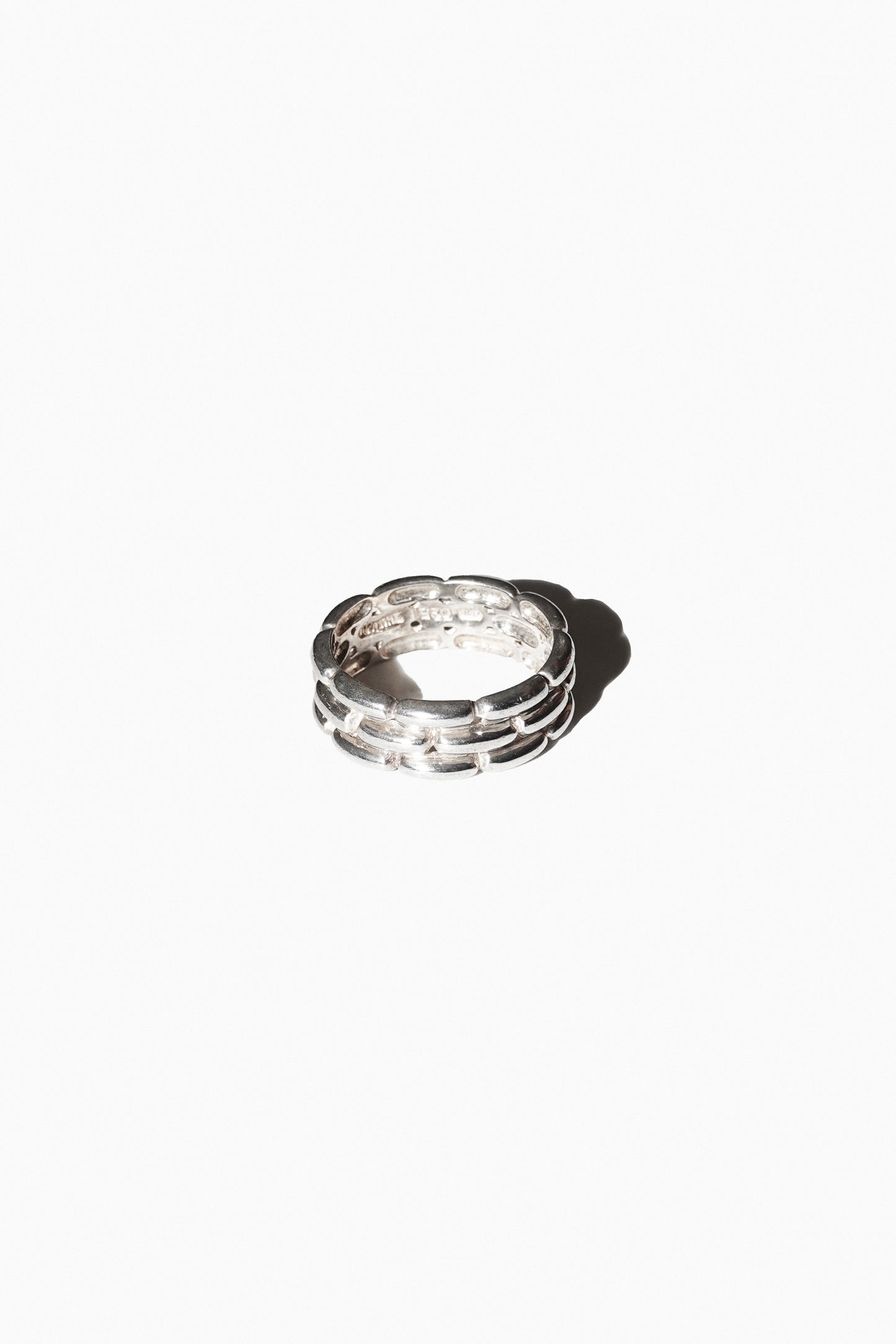 BRICK RING (STERLING SILVER)