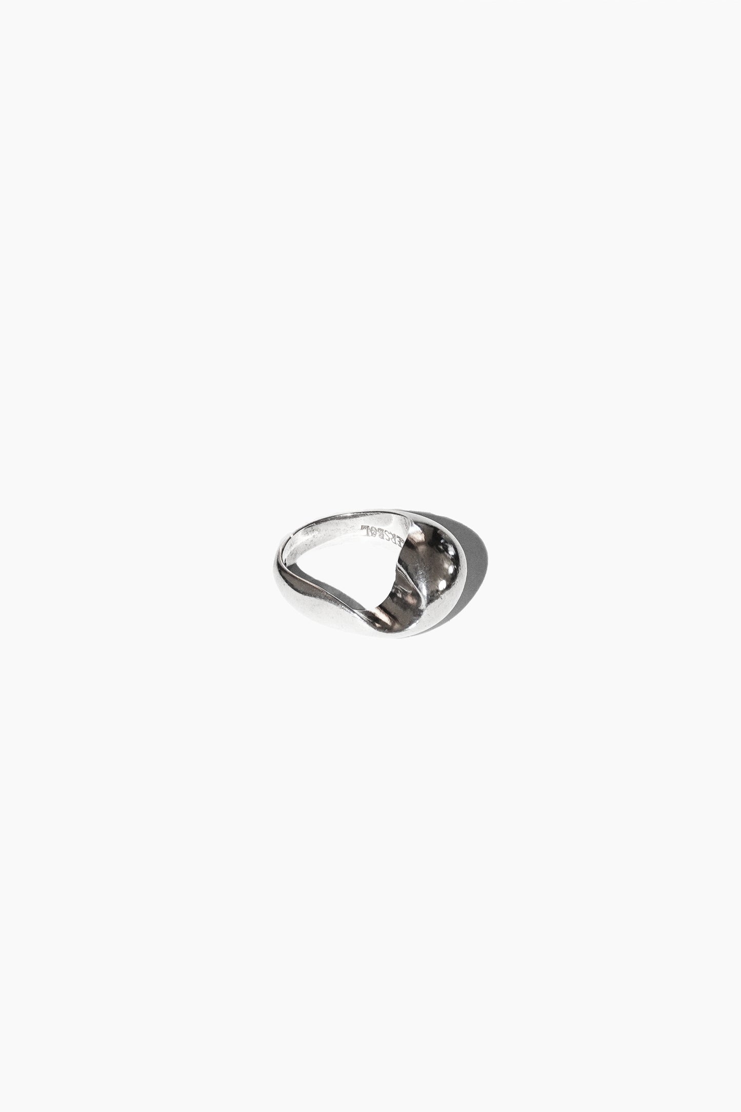 CONCAVE RING (STERLING SILVER)