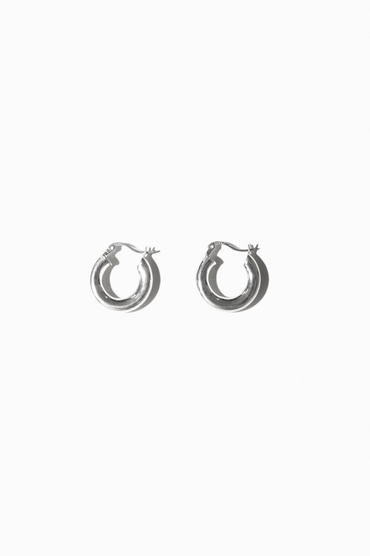 Labro No. 19 Dicianove Earring in Sterling Silver