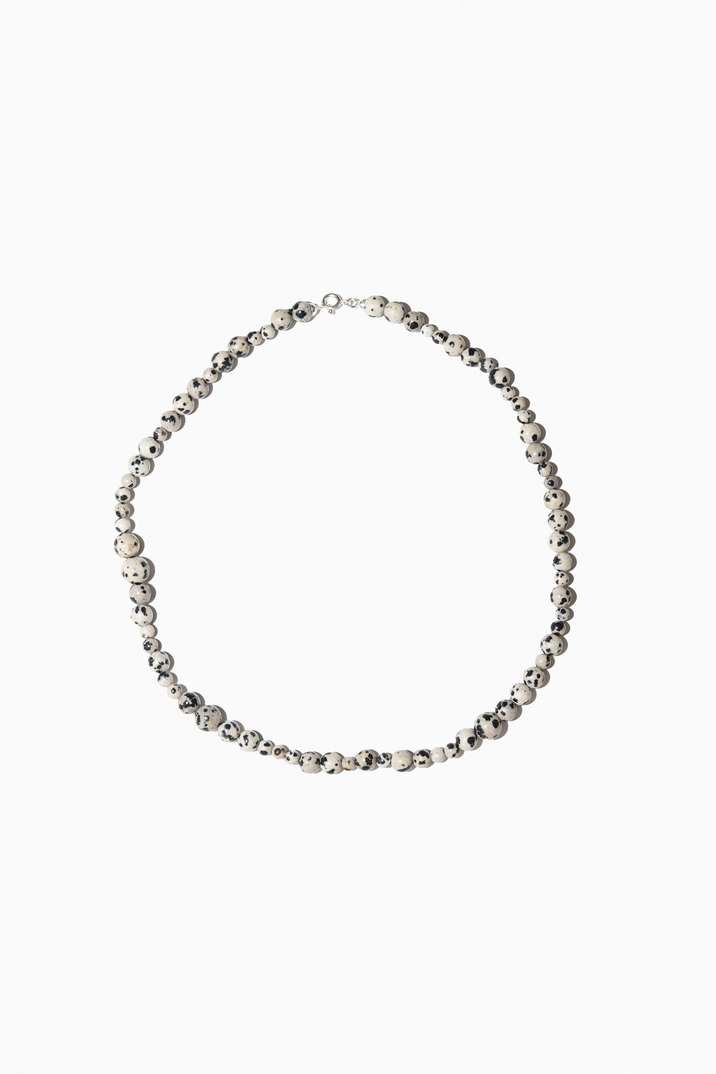 Labro No. 8 Otto Necklace (Dalmation Jasper)