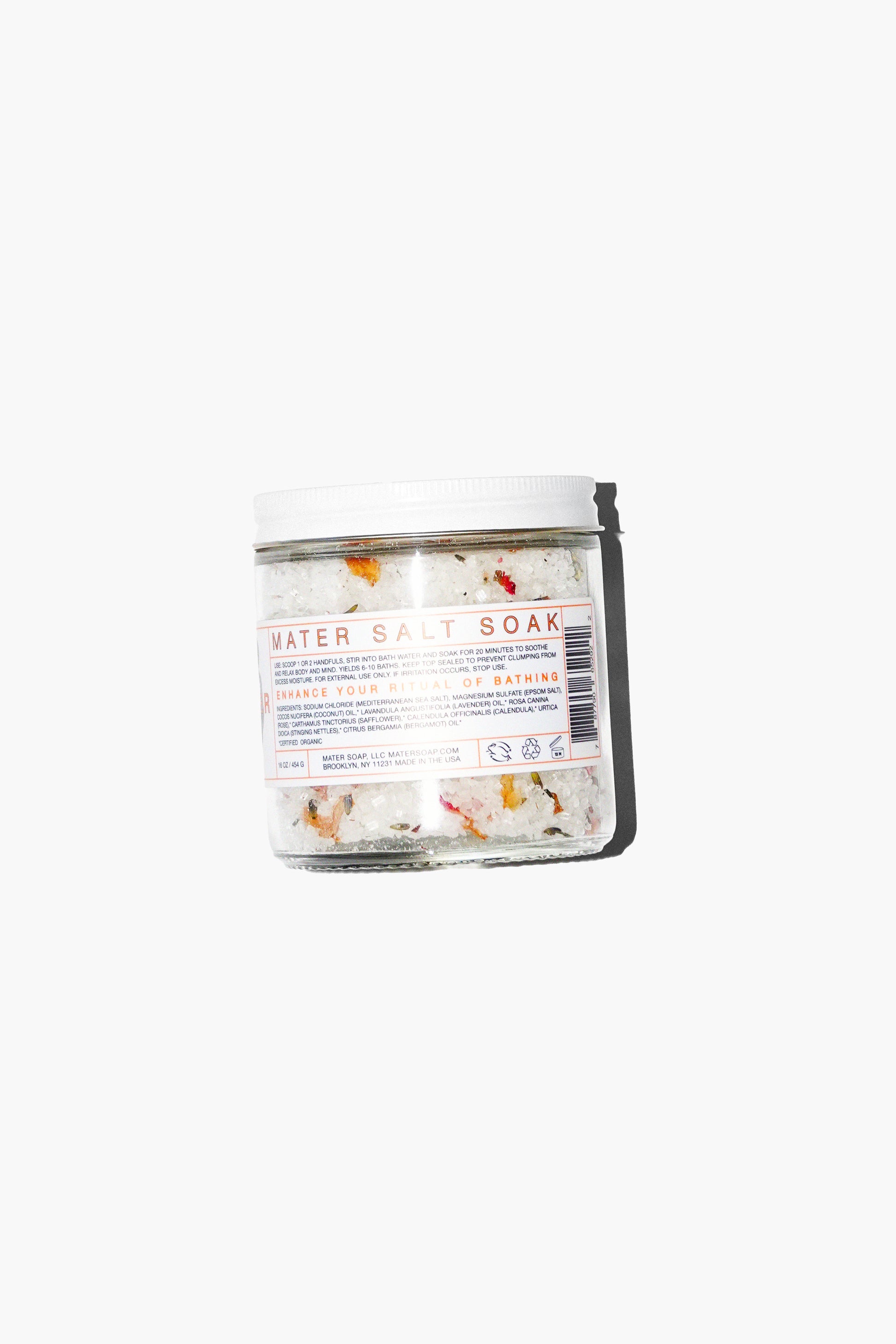 Mater Salt Soak 16oz