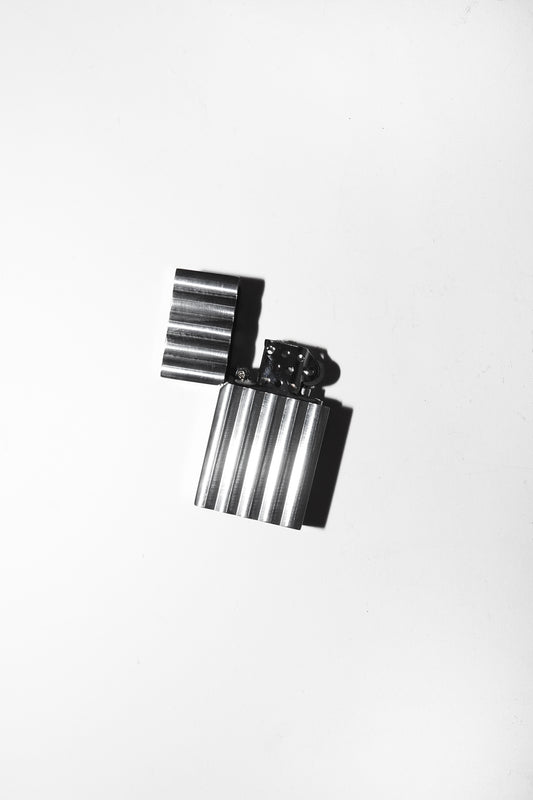 Tsubota Pearl Hard Edge Lighter in Aluminum Wave