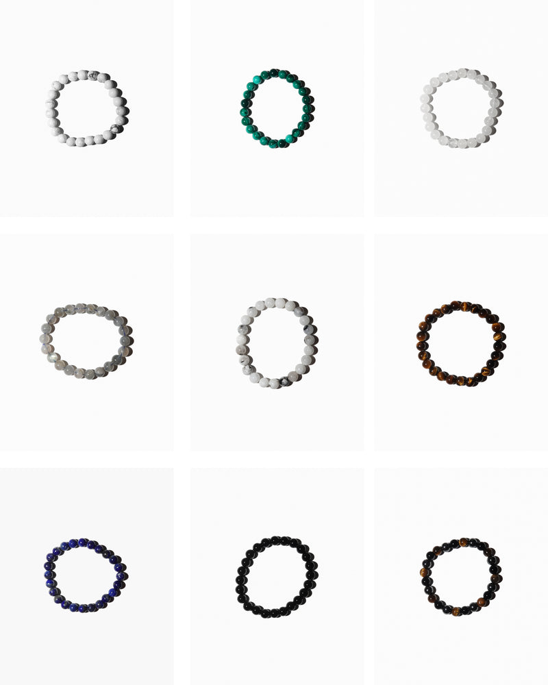8mm Stone Bracelet (Assorted)