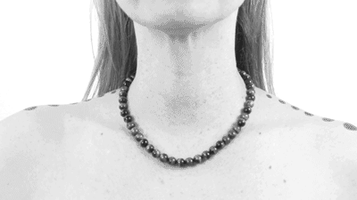 FRANCES NECKLACE (TIGER'S EYE) - Extra Image