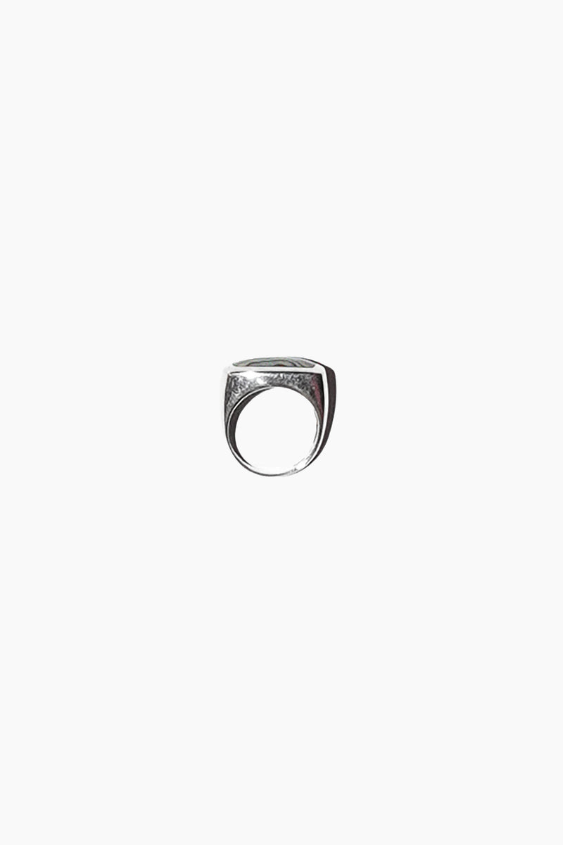 ABALONE SIGNET RING