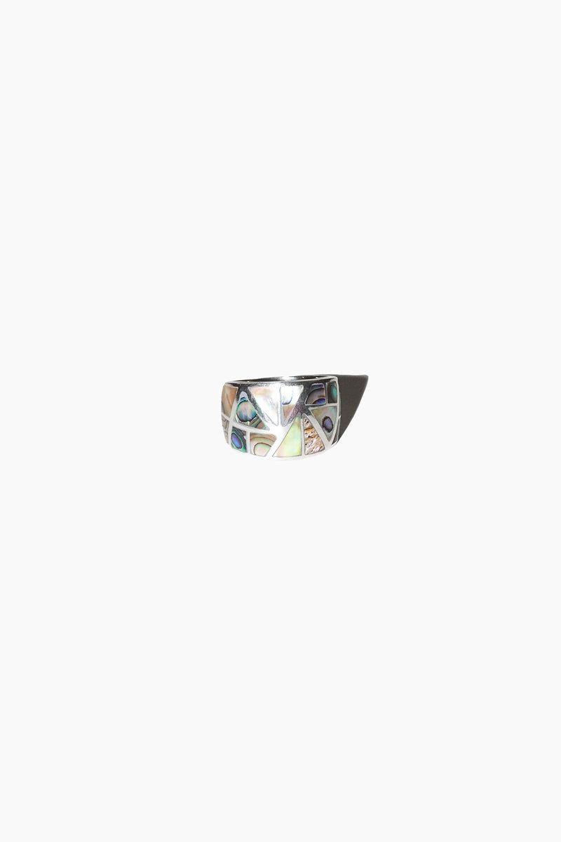 ABALONE INLAY RING