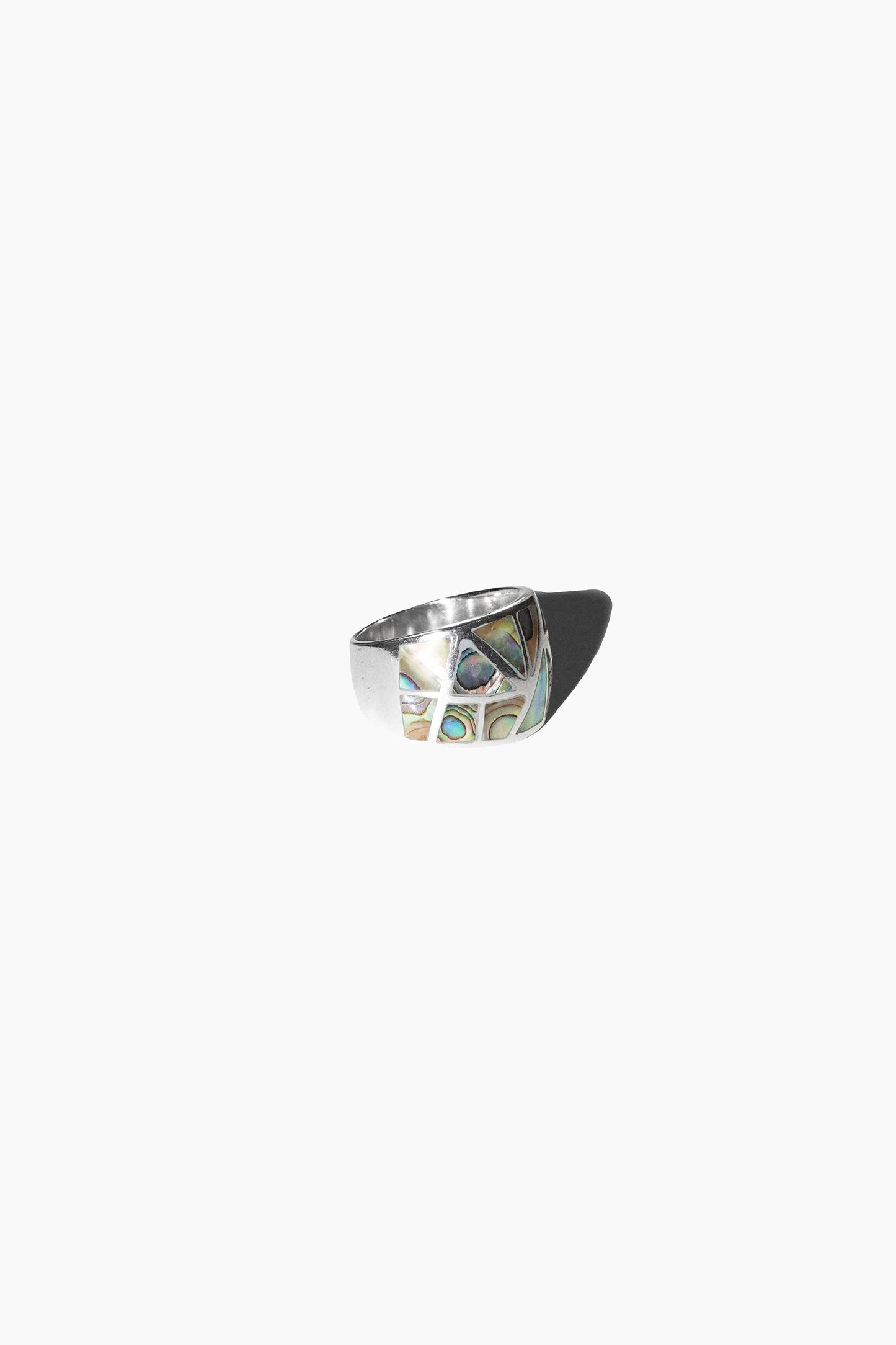 ABALONE INLAY RING
