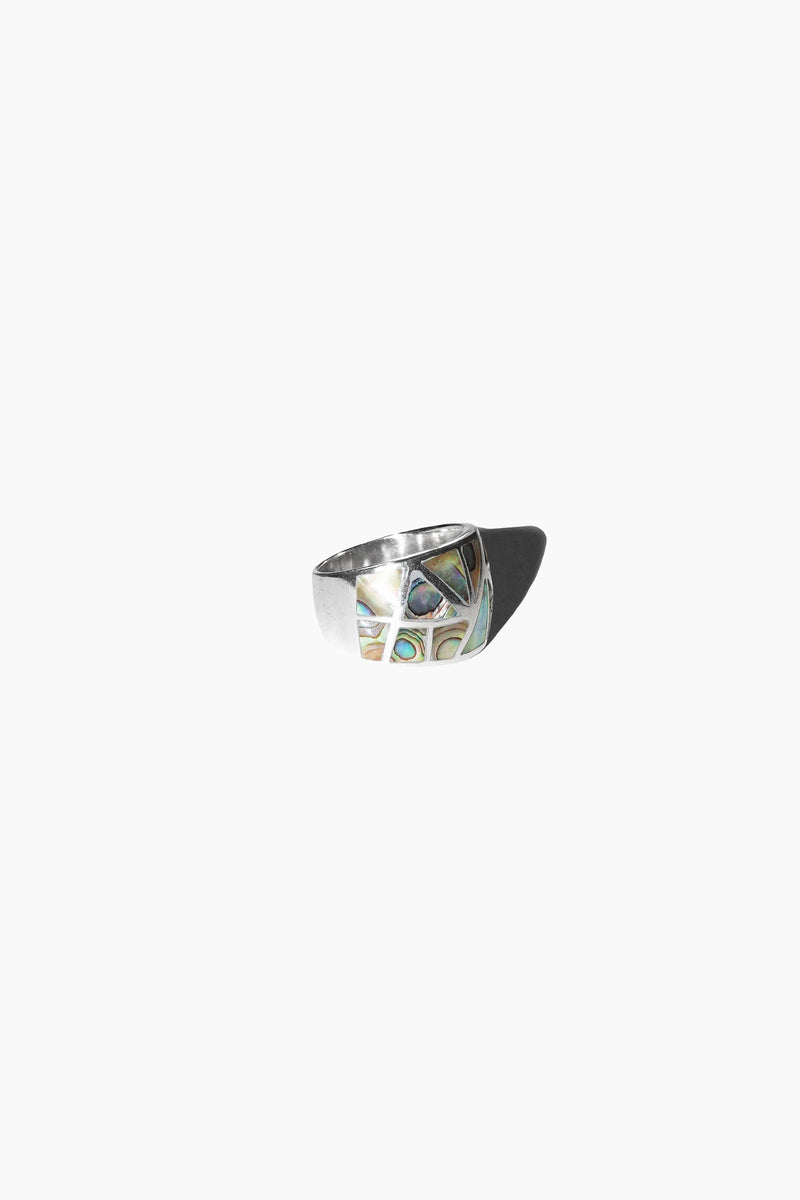 ABALONE INLAY RING