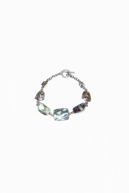ABALONE BRACELET (STERLING SILVER) (#001)