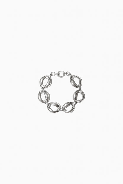 OPEN LINK BRACELET (STERLING SILVER)