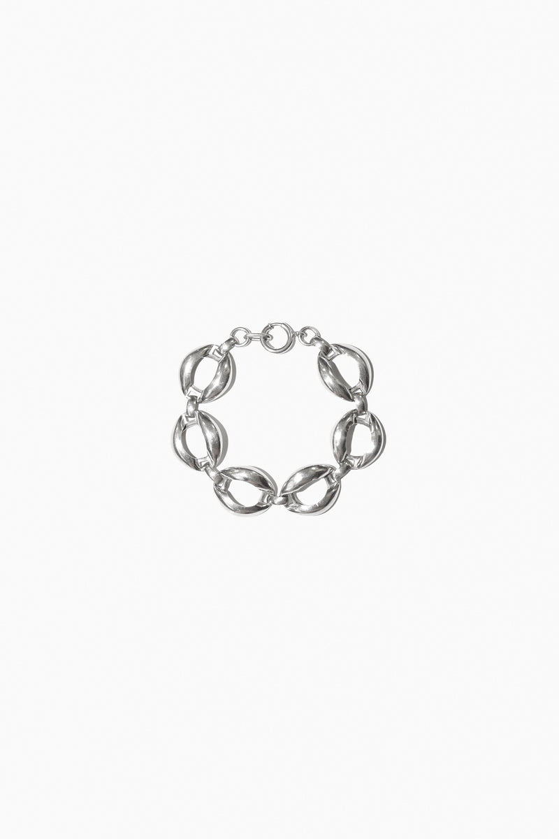 OPEN LINK BRACELET (STERLING SILVER)