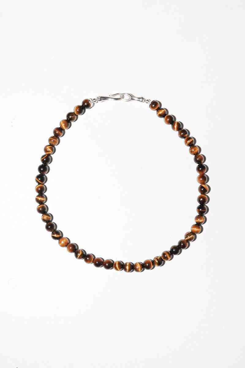FRANCES NECKLACE (TIGER'S EYE)