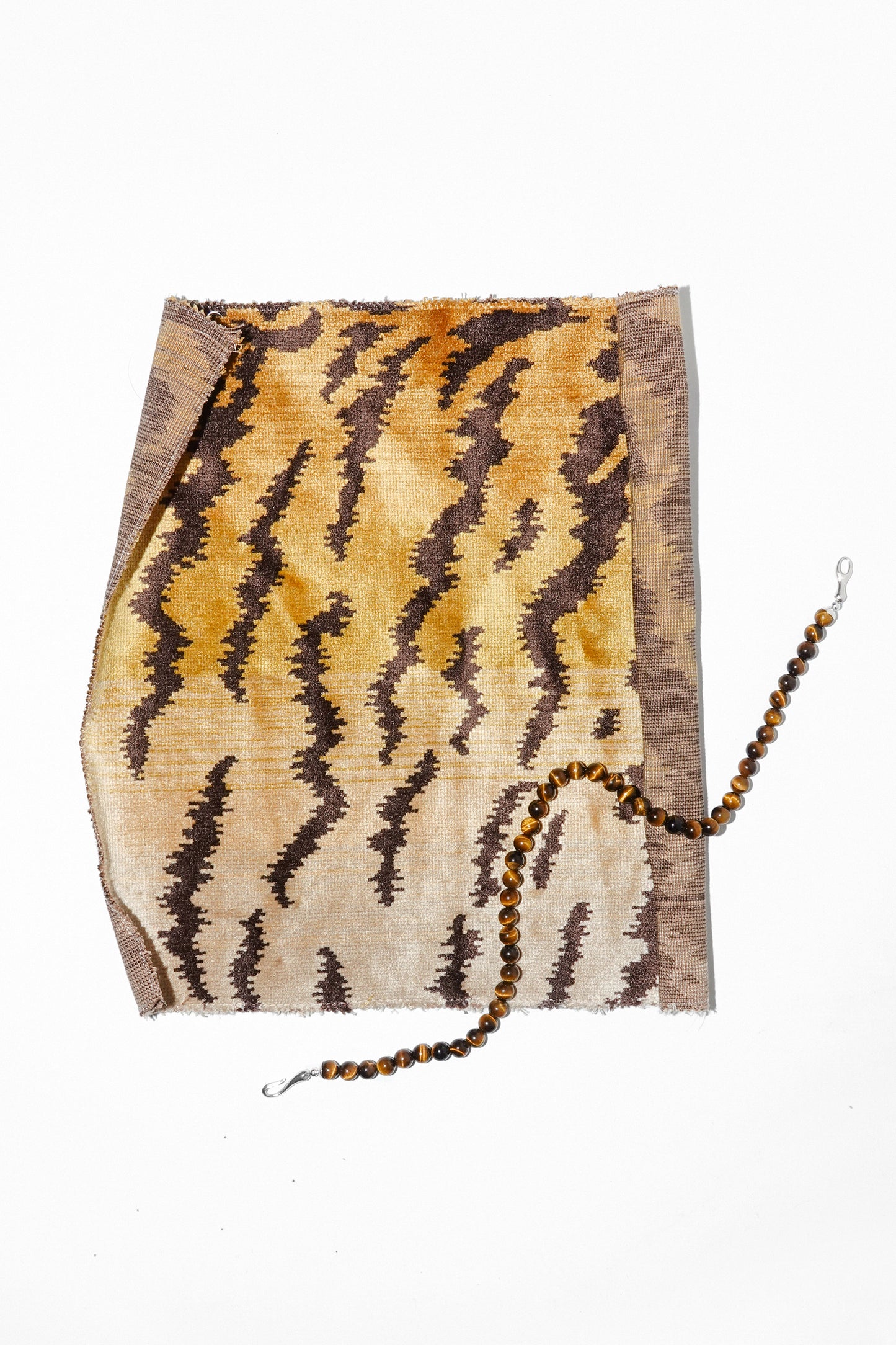 FRANCES NECKLACE (TIGER'S EYE)
