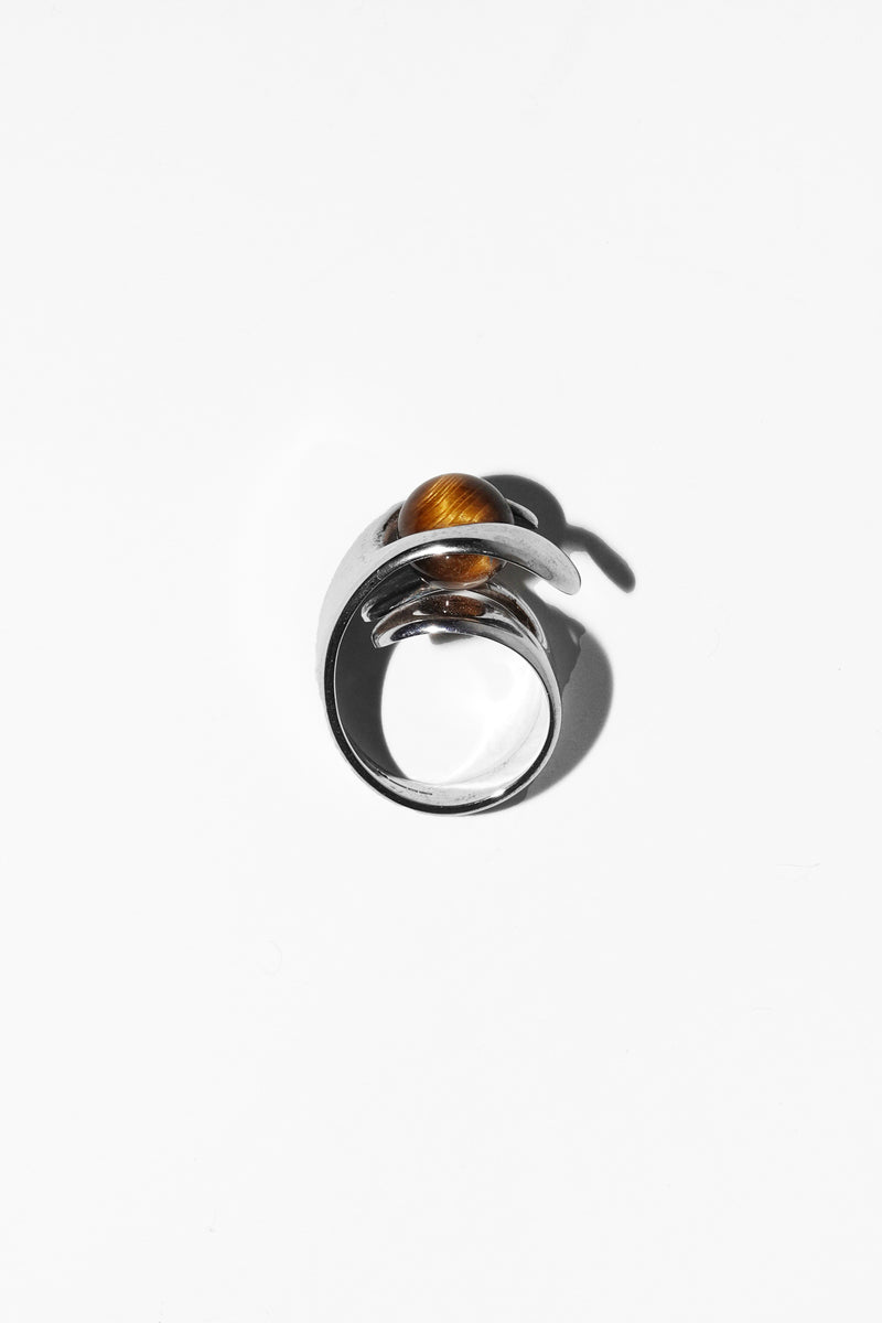 TENSION RING (TIGER'S EYE)