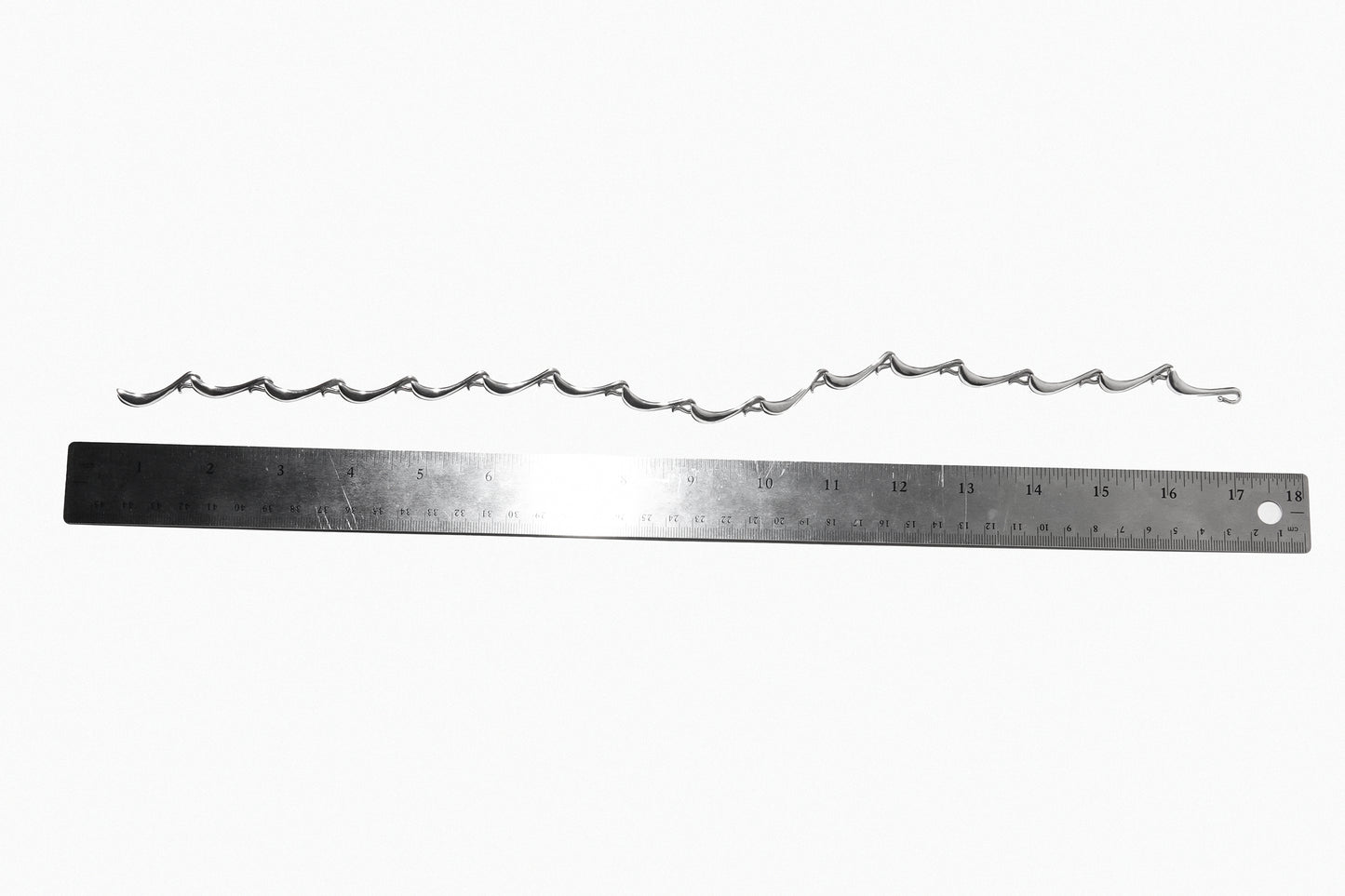 SCALLOP COLLAR NECKLACE (STERLING SILVER)