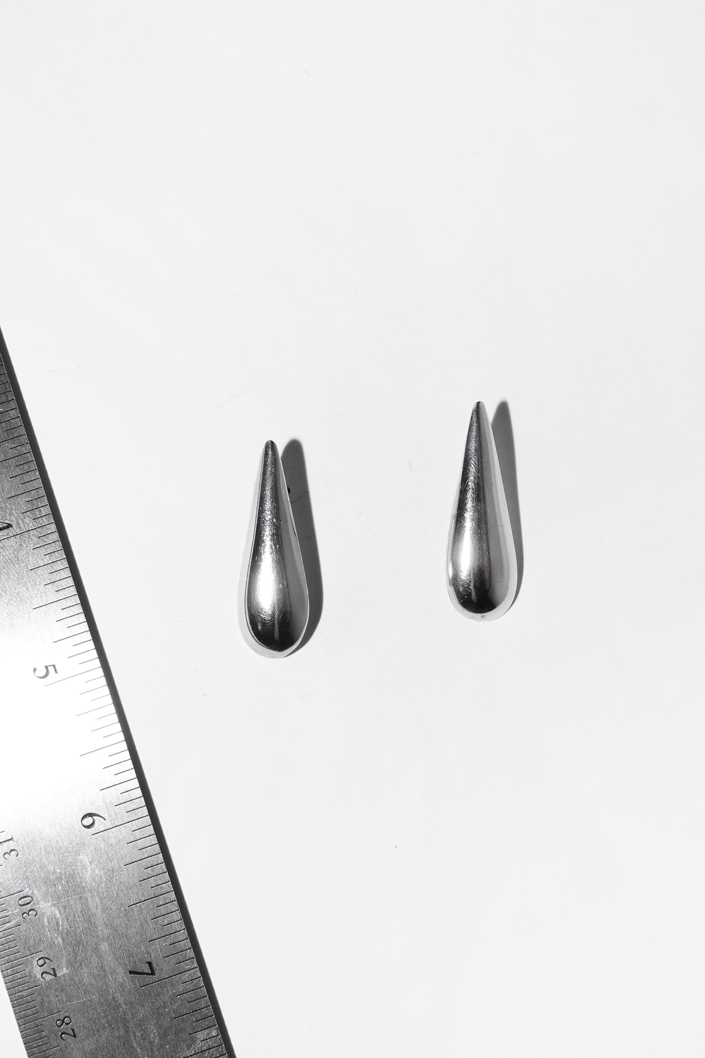 LONG DROP EARRINGS (STERLING SILVER)