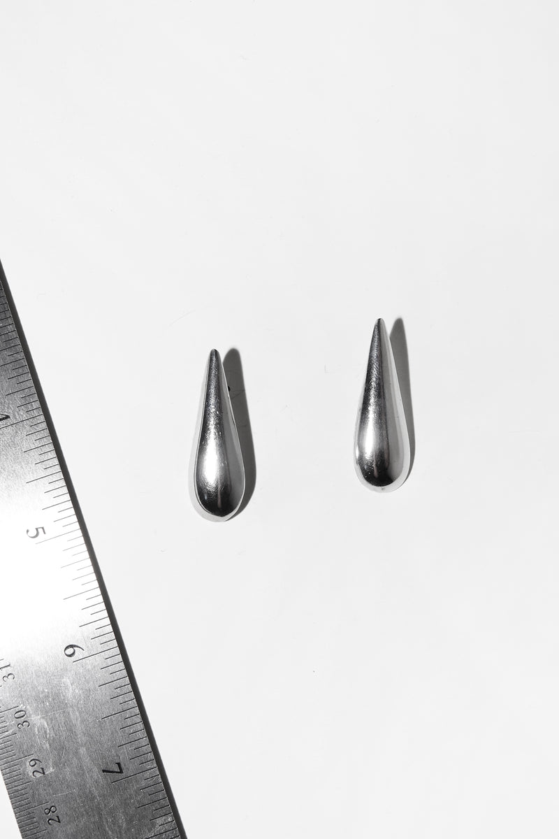 LONG DROP EARRINGS (STERLING SILVER)