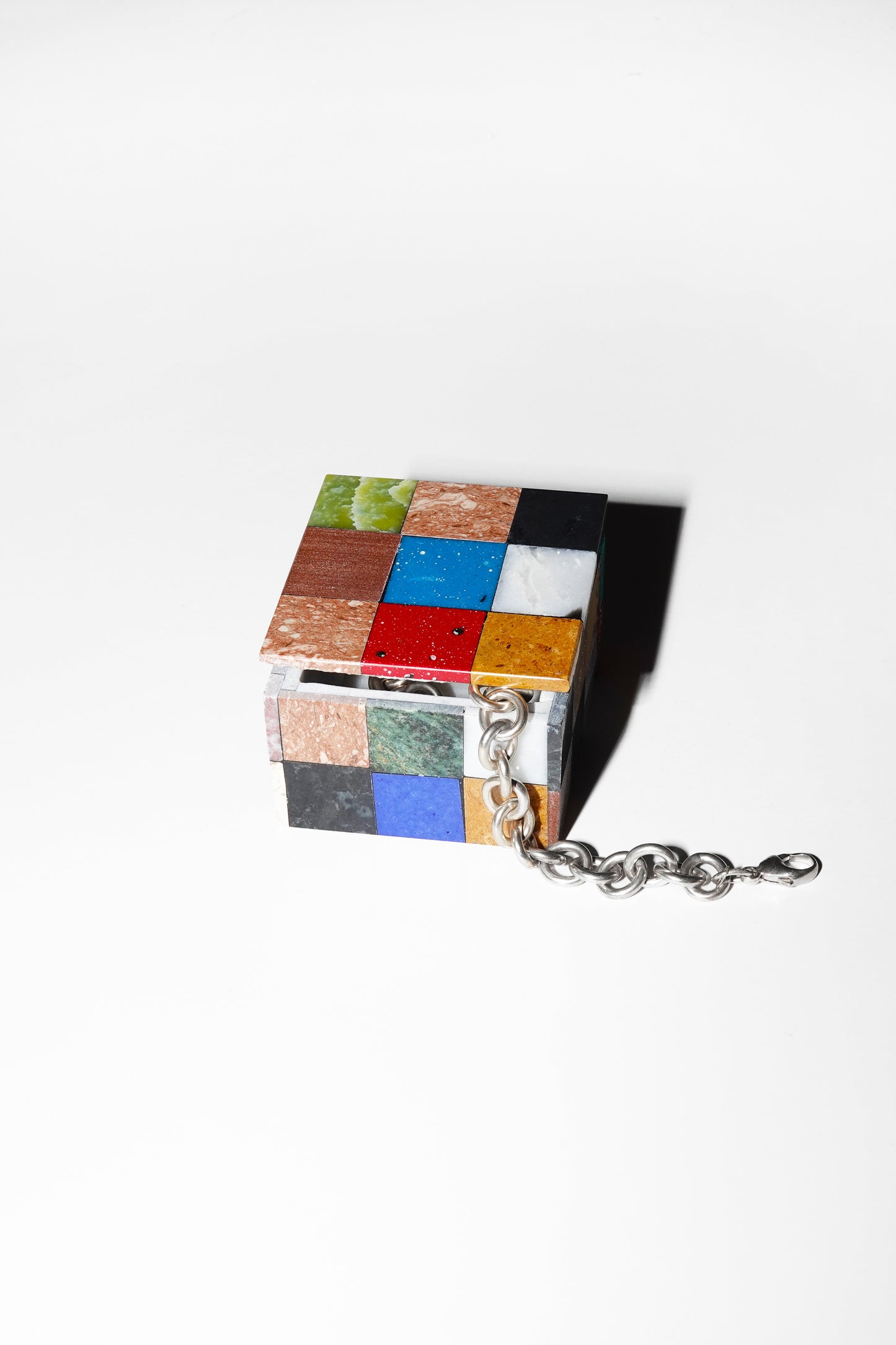 MOSAIC STONE BOX (SMALL)