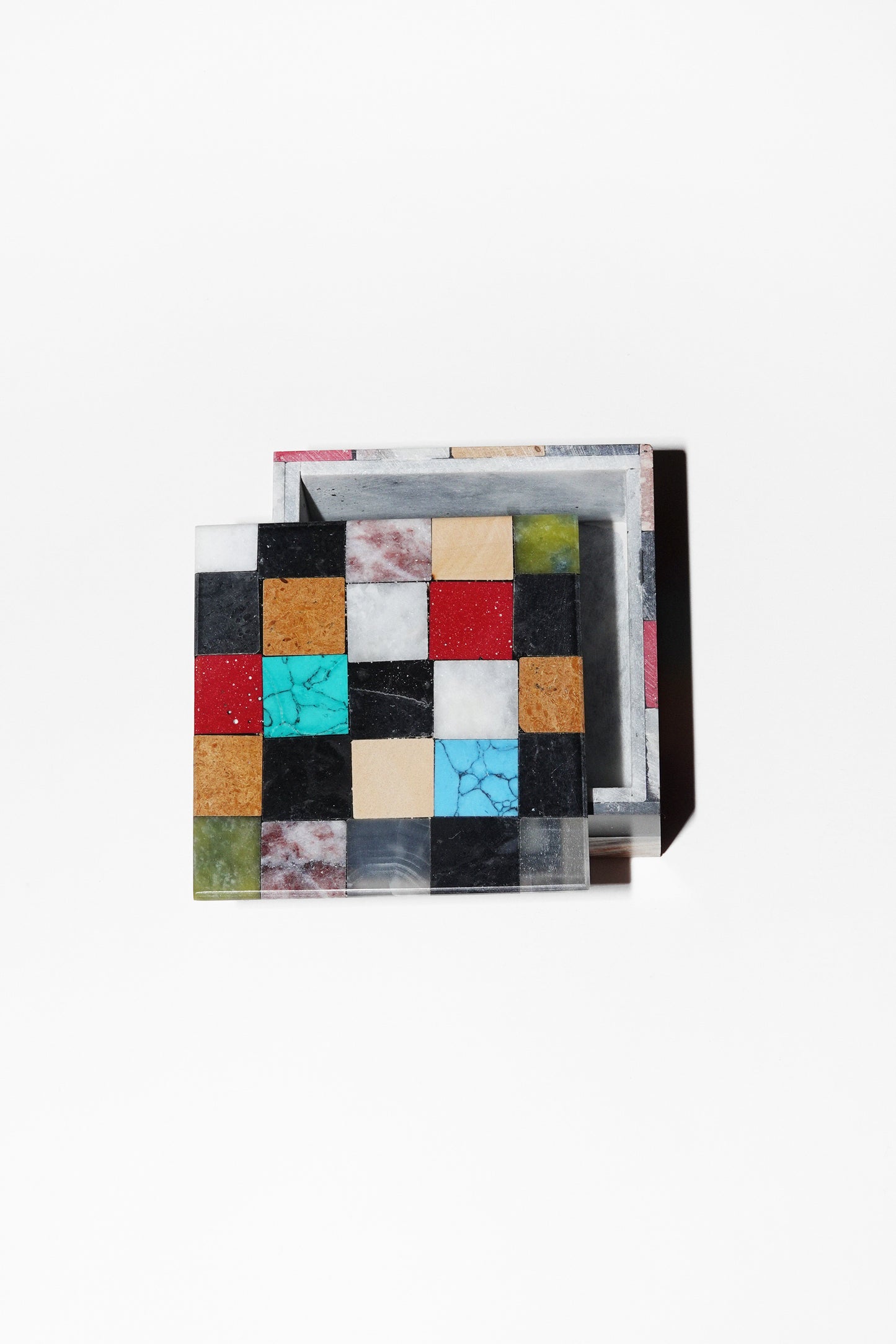 MOSAIC STONE BOX (MEDIUM)