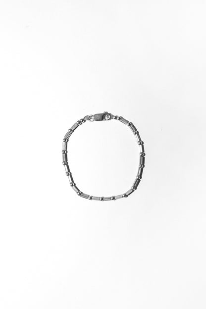 DOT DASH BRACELET (STERLING SILVER)