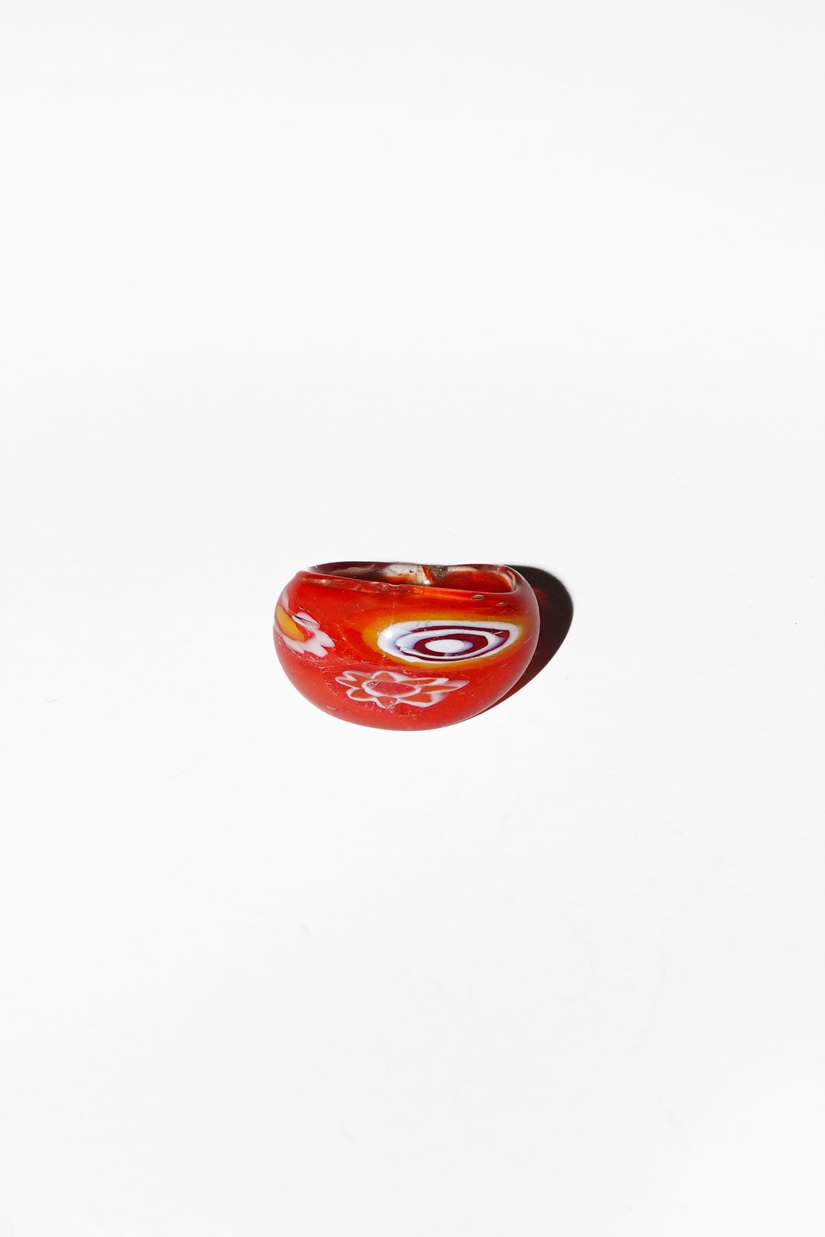 Millefiori Glass Ring (Assorted)