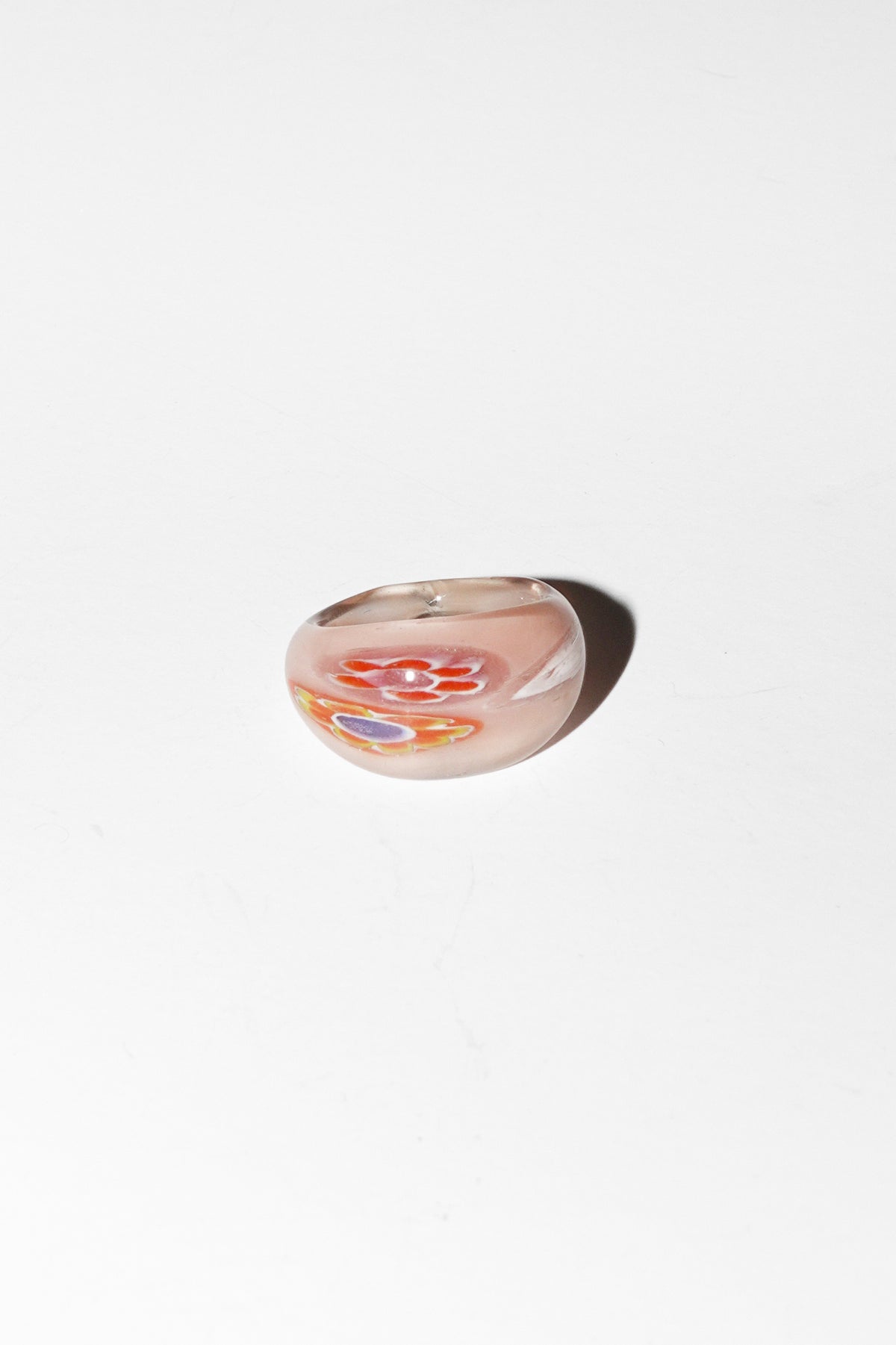 Millefiori Glass Ring (Assorted)