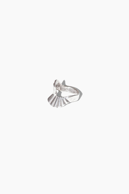 BYPASS RING ( STERLING SILVER)