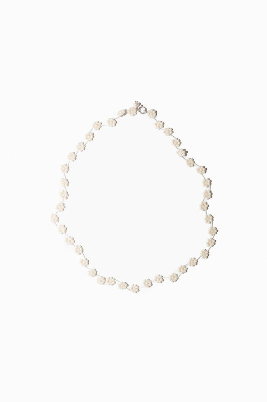 Labro No. 1 Fiori Necklace (White)