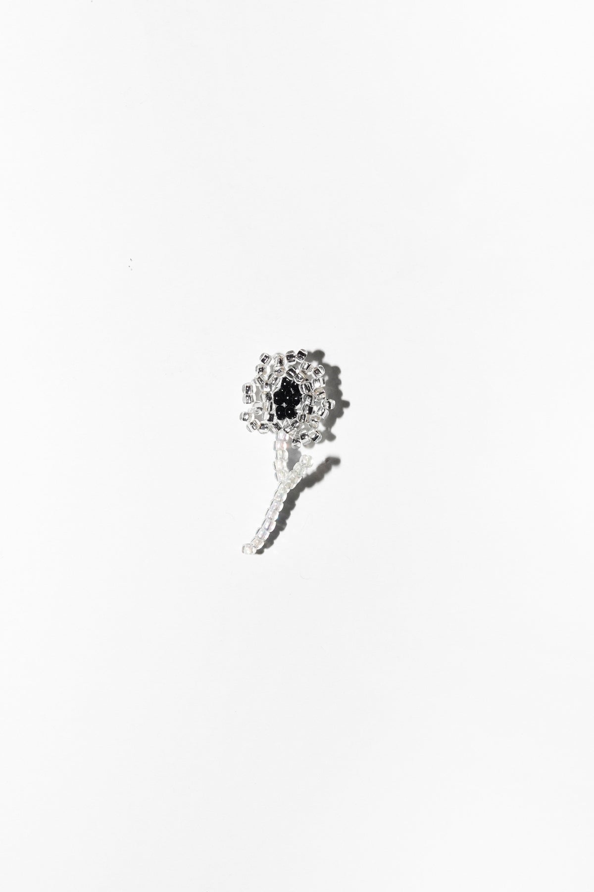 Pura Utz Silver Flor Ear Stick