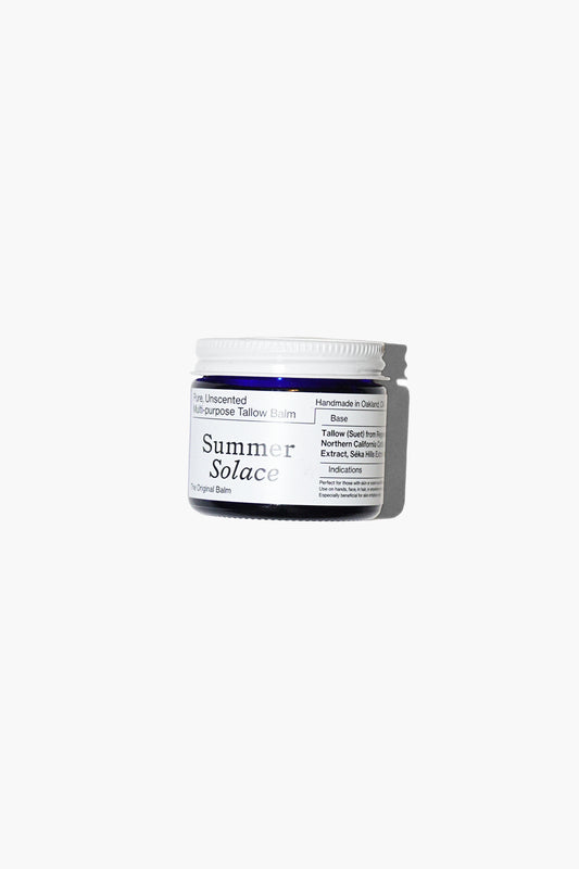 Summer Solace Pure Unscented Tallow Balm 50mL