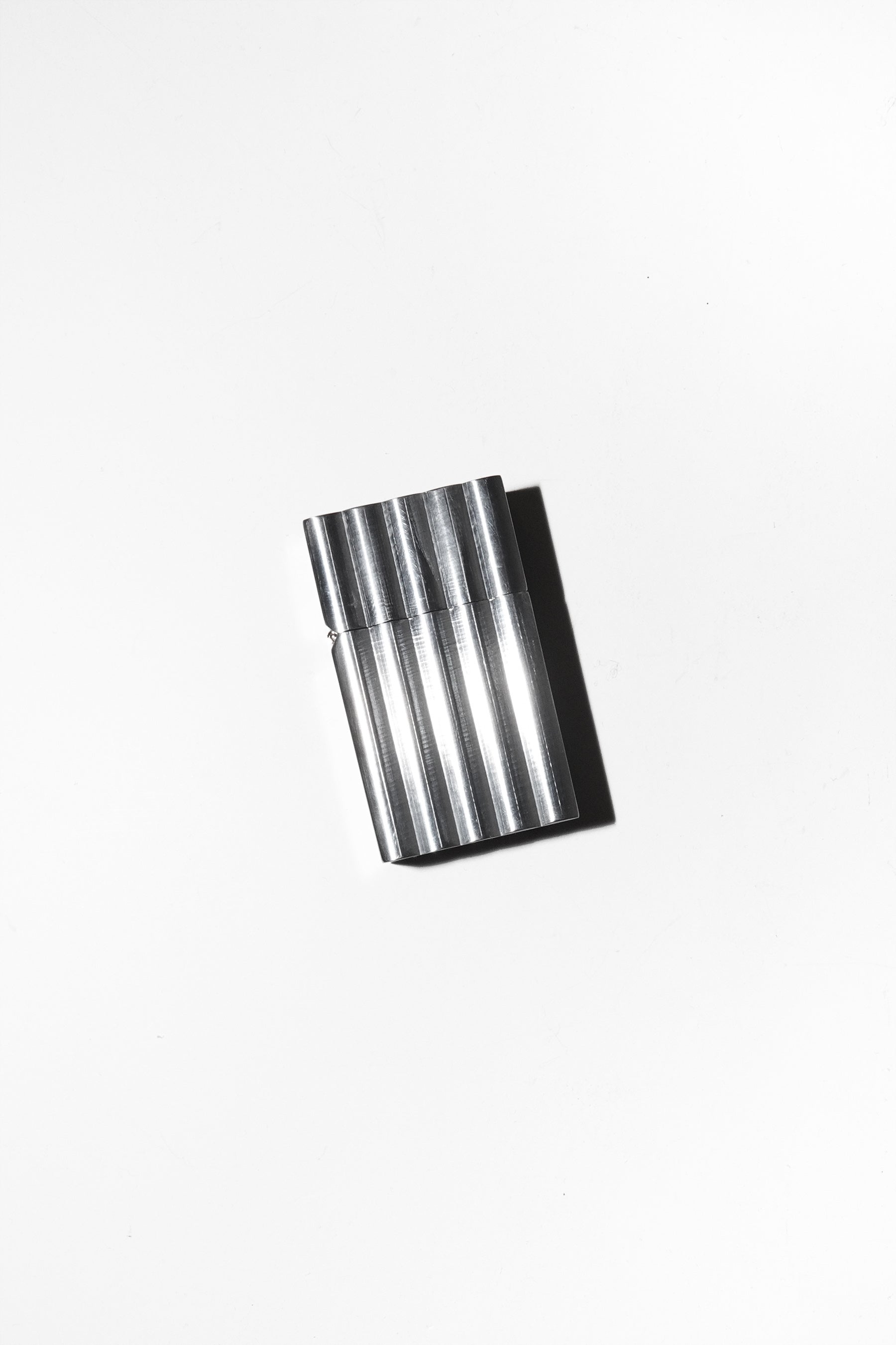 Tsubota Pearl Hard Edge Lighter in Aluminum Wave
